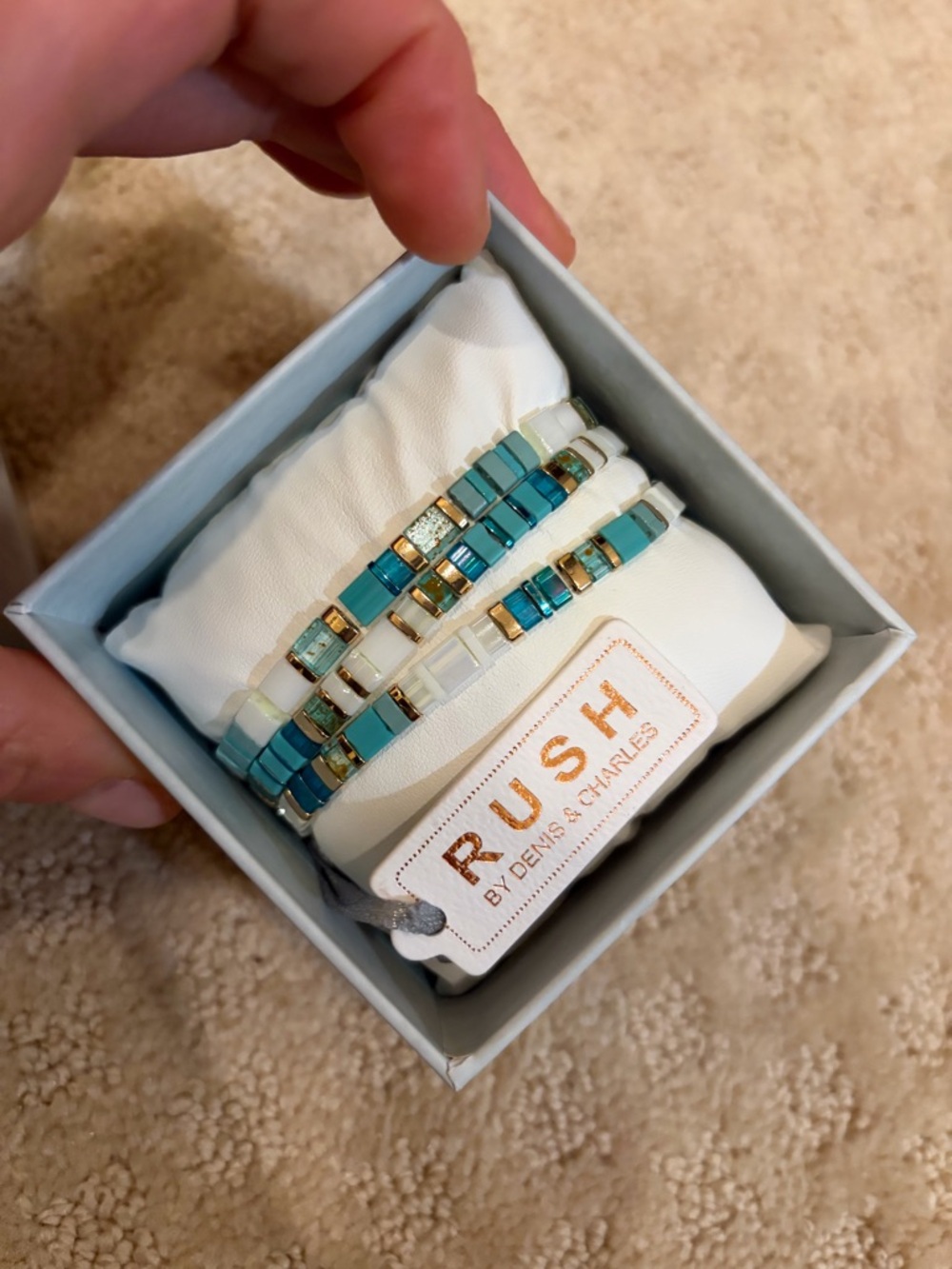 NWT — RUSH by Denis & Charles Bracelet Set